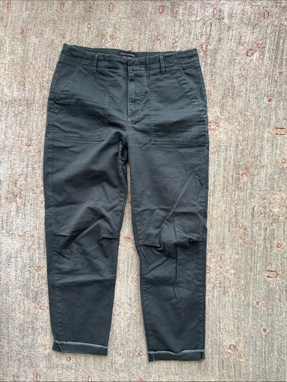 Banana Republic women’s Charcoal Gray Chinos - Dark Gray